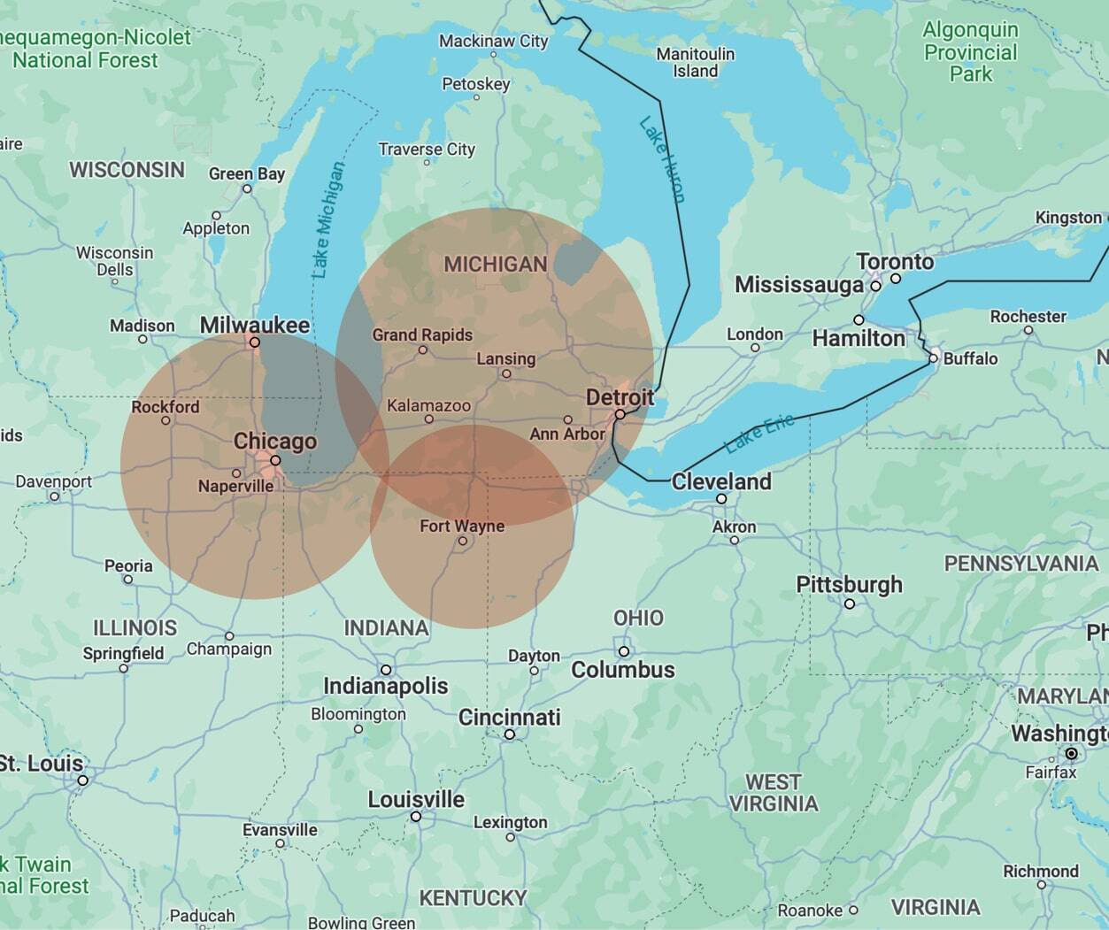 Solucient map